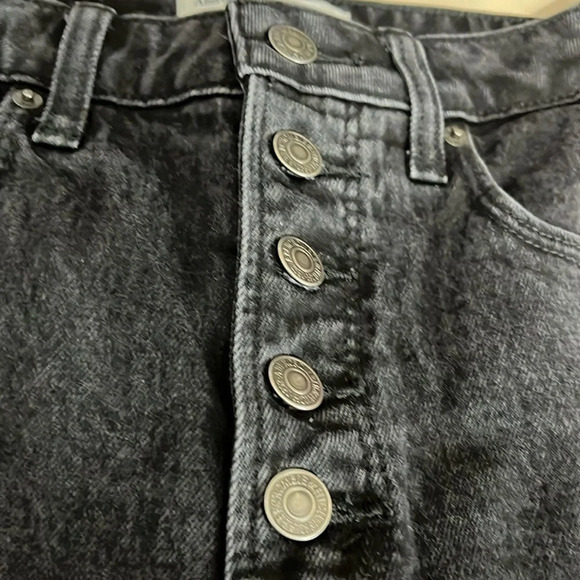 Abercrombie & Fitch Curve Love Skinny High Rise Jeans in Black - NWOT - 26/2s - Picture 4 of 10